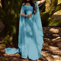 Women's Vintage Halloween Cosplay Maxi Dress | Off Shoulder