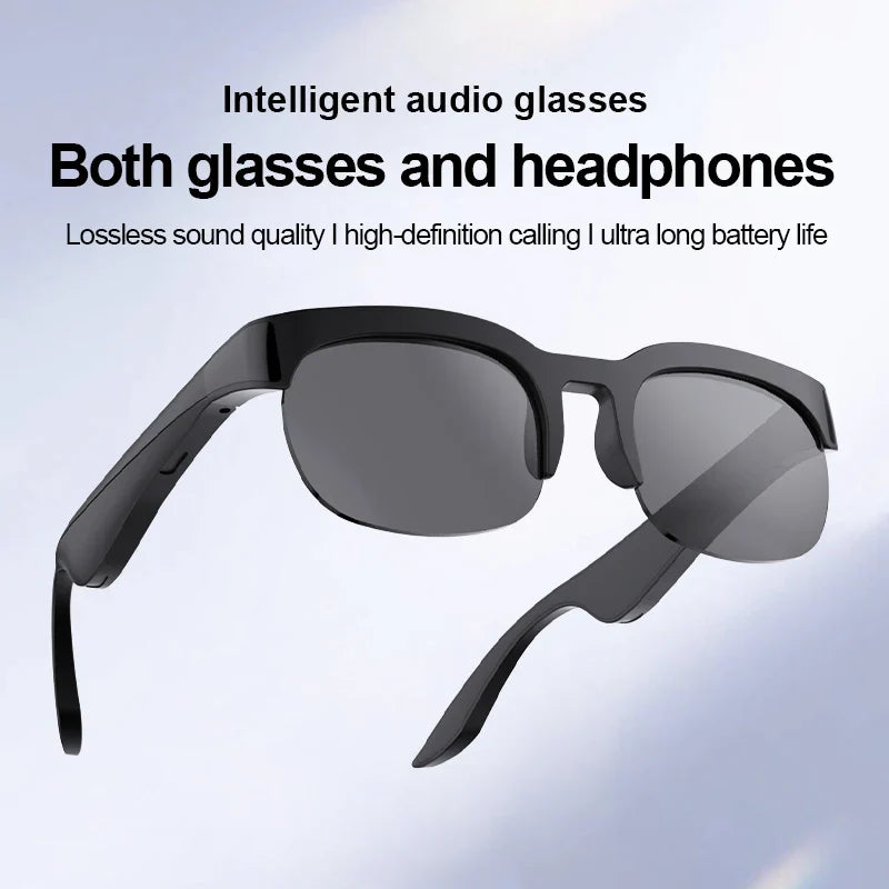 2026 Smart Glasses Bluetooth Call Voice Assistant Music Outdoor Sport