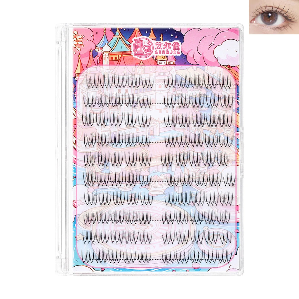 U-Shape Cluster Lashes | Wispy DIY Lash Extensions