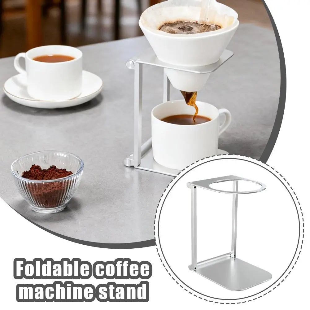 Foldable Aluminum Alloy Capsule Coffee Machine Stand