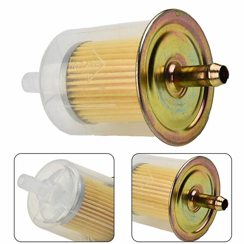 3/8" Universal Inline Fuel Filter – Motorcycles, RVs & Garden Tools