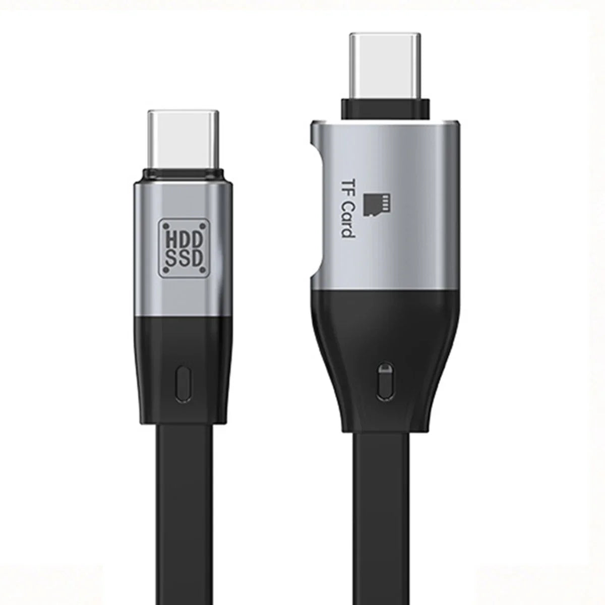 USB-C OTG Cable 100W 20cm – TF Card Reader USB 3.1 Gen2