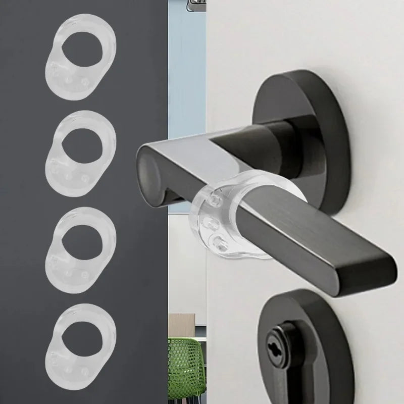 Silicone Door Handle Buffer Bumper Pads – Wall Protectors