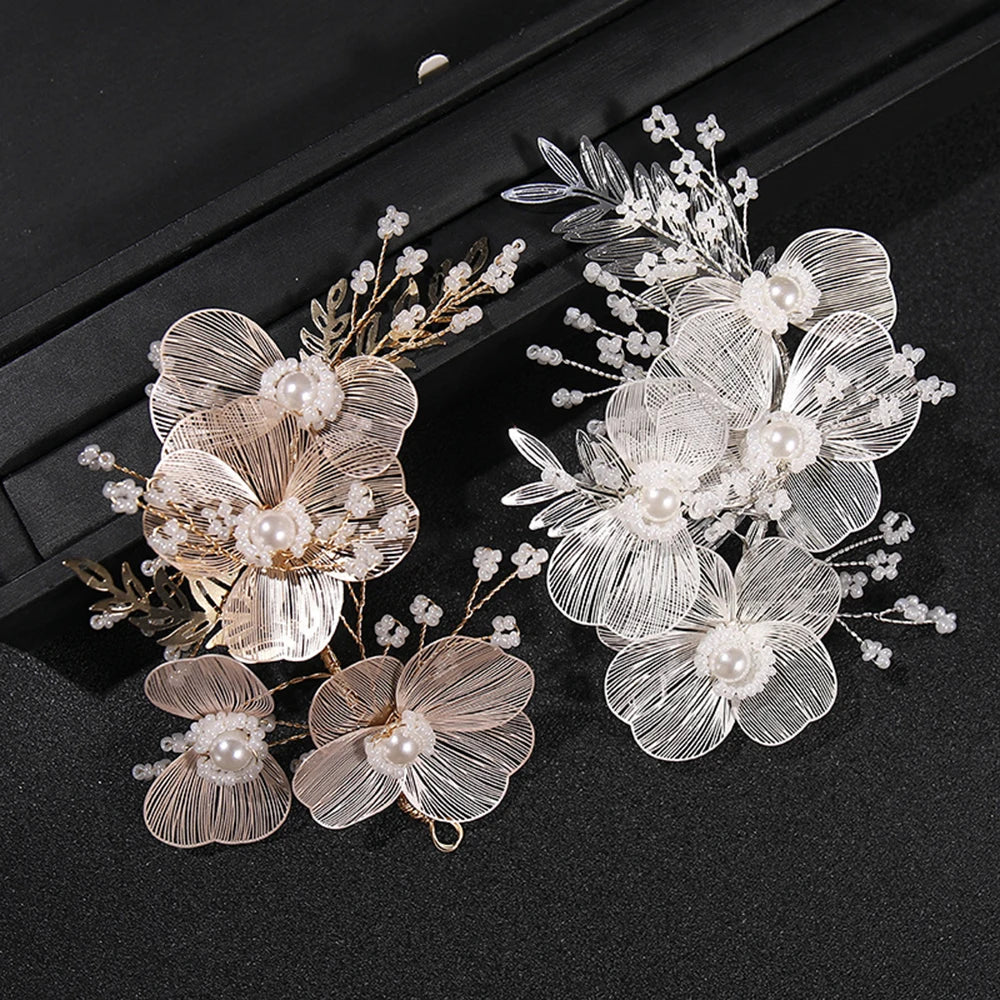 Pearl Bridal Headband – Handmade Wedding Hair Accessory