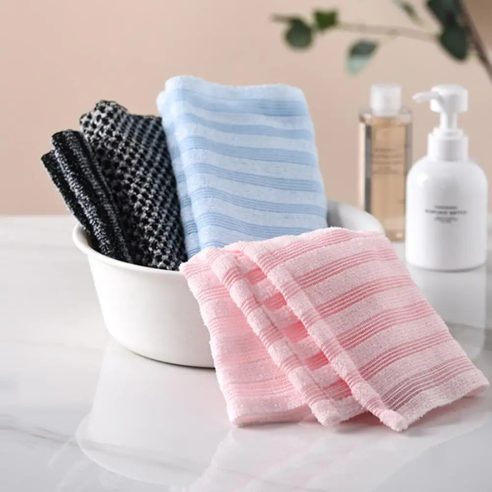 Long Strip Exfoliating Bath Scrubber & Back Washer