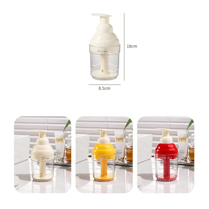 Manual Foaming Pump Bottle – Soap, Cleanser & Shower Gel