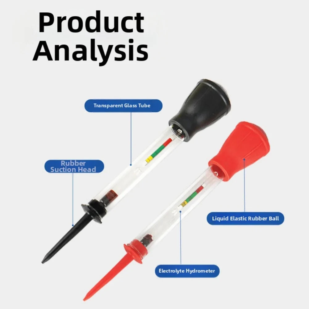 Battery Hydrometer 1.10–1.30 | Electrolyte Density Tester