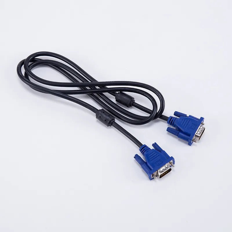 VGA Male to Male Cable with Magnetic Ring | Monitor & Projector