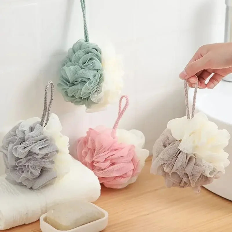 Exfoliating Mesh Bath Sponge Shower Scrub Body Bubble Ball