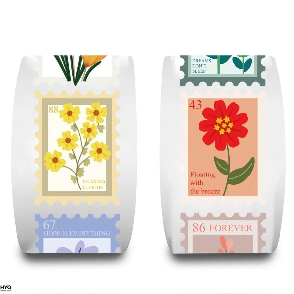 500 Pegatinas Rollo Y2K Harajuku Flores Dibujos Animados DIY