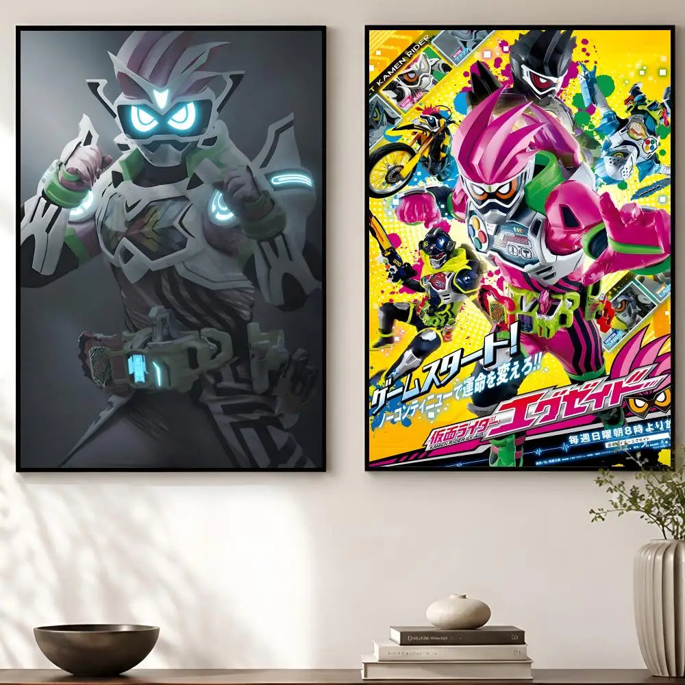 Tokusatsu Ex-Aid HD Self-Adhesive Waterproof Wall Poster