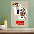 King of Comedy Classic Movie Metal Poster Sign | Retro Wall Art