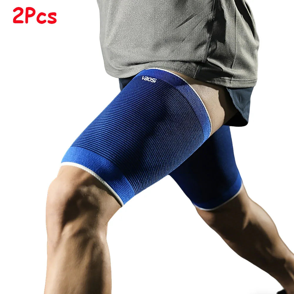2-Pack Thigh Compression Sleeve for Men & Women | Sports