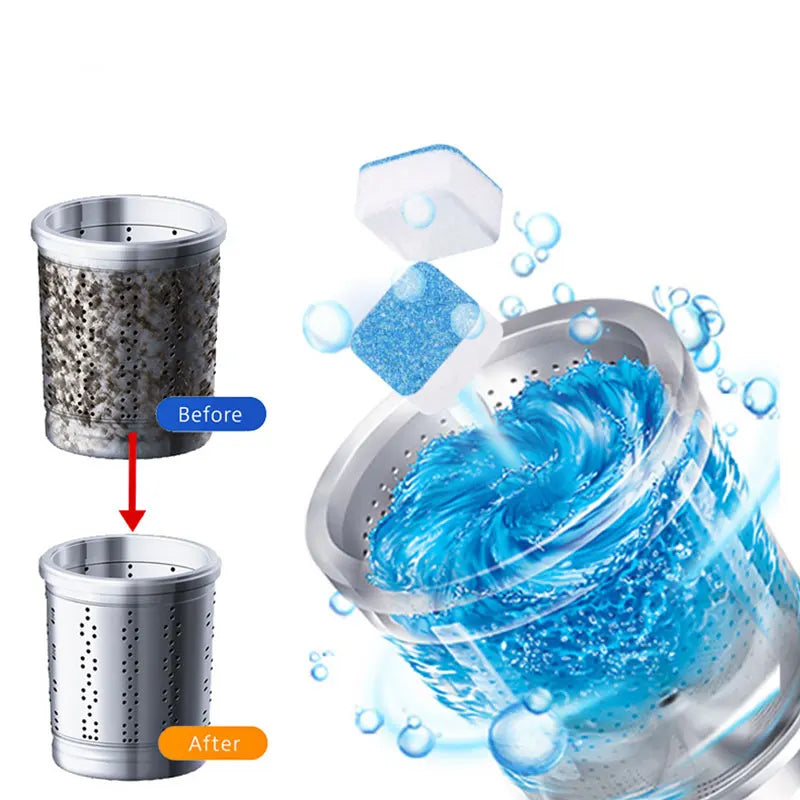Washing Machine Cleaning Effervescent Tablets – Descaling