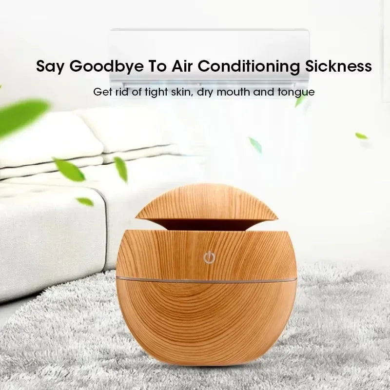 Mini USB Mushroom Humidifier & Essential Oil Diffuser 200ml