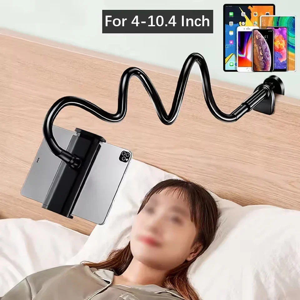 Universal 360° Adjustable Phone Holder Clip Stand – Bed & Desk