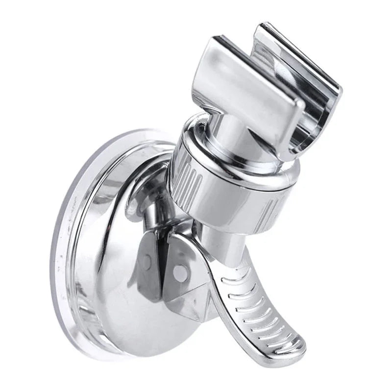 No-Drill Suction Cup Shower Head Holder | Wall Mount Bracket