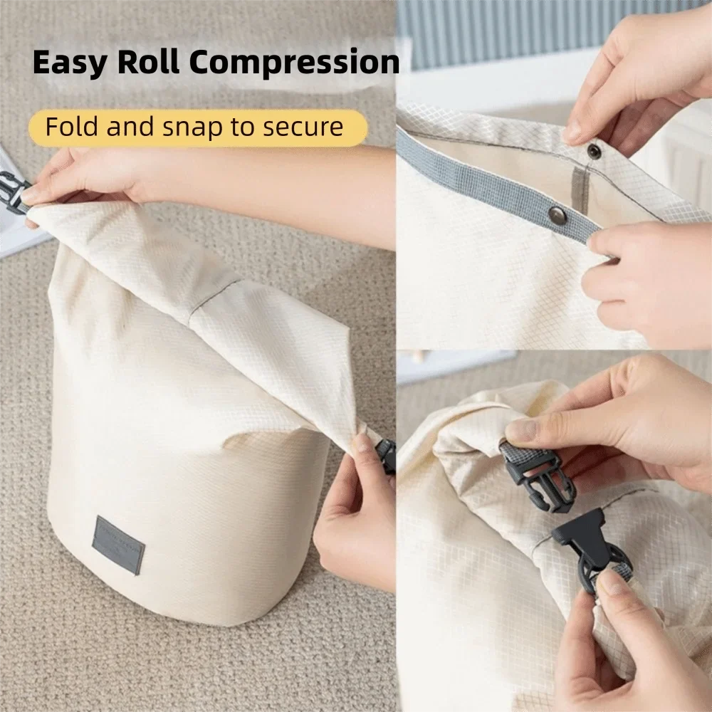 3-Pack Vacuum Compression Storage Bags S/M/L | Travel Packing