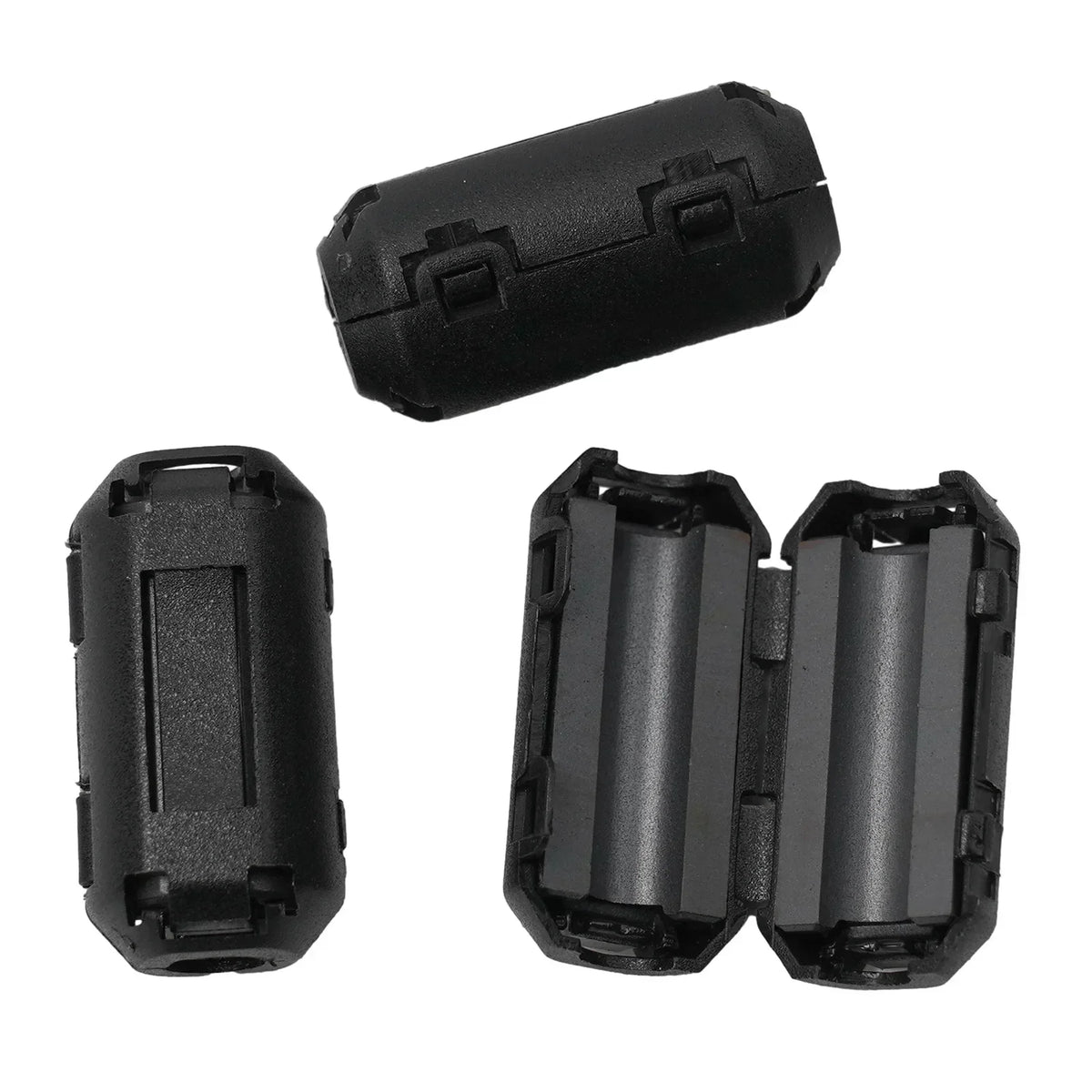 5-Pack Clip-On Ferrite Bead RFI Noise Filter – USB & Cables