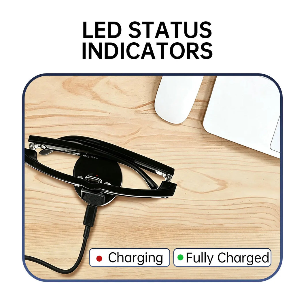 USB-C Charging Stand for Ray-Ban Meta Smart Glasses + 1M Cable