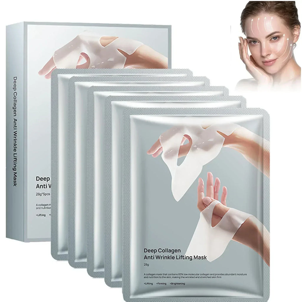 BIOAOUA Deep Collagen Overnight Face Mask – Lifting 5 Pack