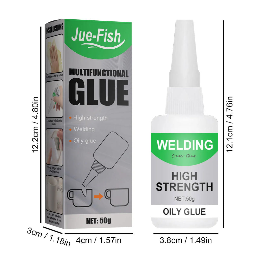 Waterproof Quick-Dry Universal Glue 30/50ml | Strong Adhesive
