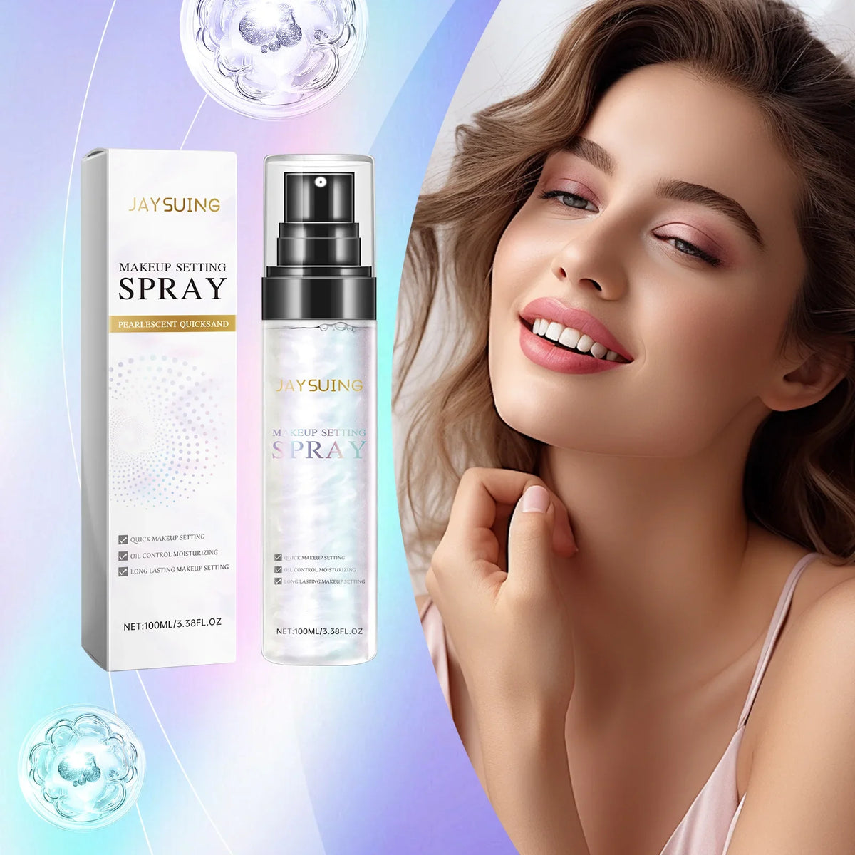 Jaysuing Makeup Setting Spray – Oil Control & All-Day Hold