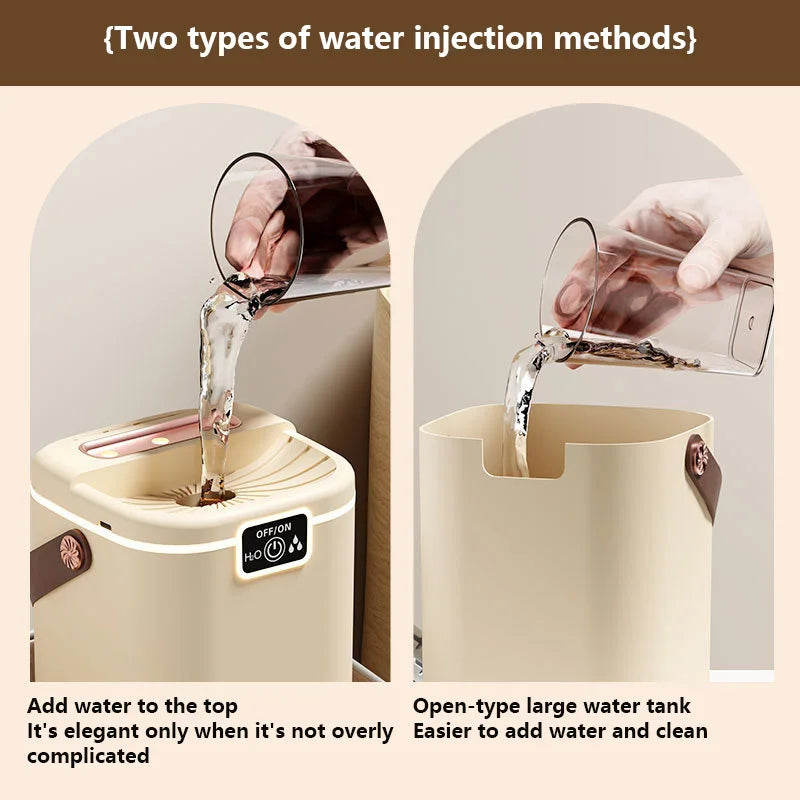 HOMEFISH 2L Three-Nozzle Night Light Humidifier | Type-C USB