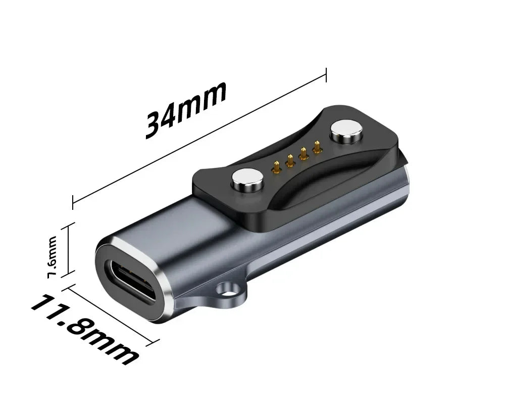 Magnetic USB-C Charger for Polar Pacer, Ignite 3, Vantage V3/M3