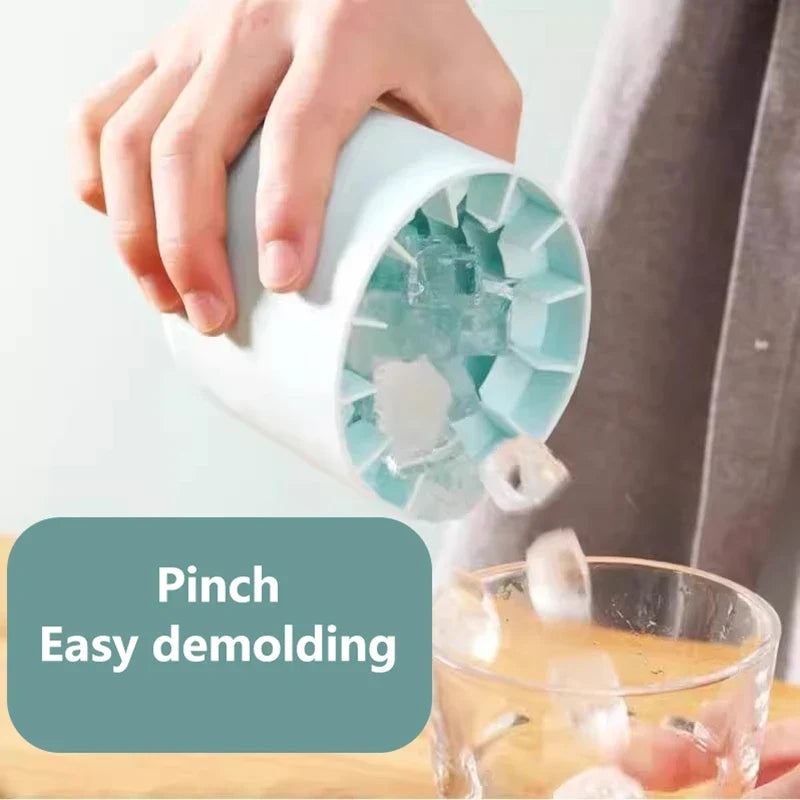 Silicone Round Ice Cube Mold – DIY Homemade Ice Ball Maker