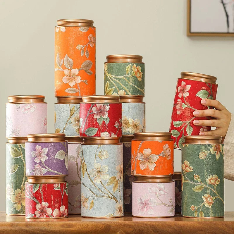 Tinplate Tea Tin Can – Airtight Sealed Storage Canister