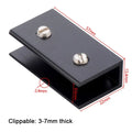 Aluminum Alloy Glass Corner Clips – L, T & Cross Angle Bracket