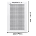 Weeks of My Life Motivational Poster – Life Planner Wall Art