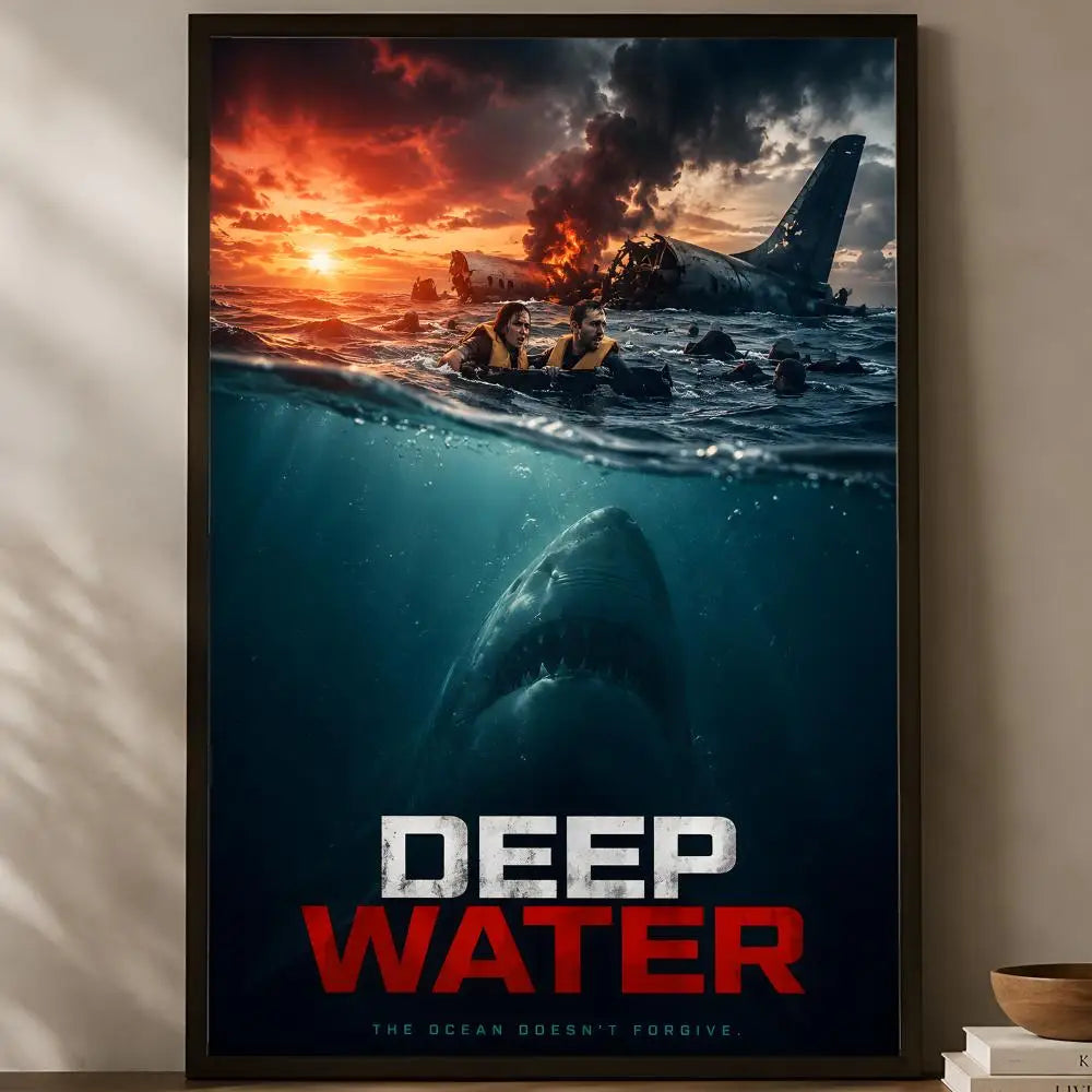 Deep Water Movie HD PVC Self-Stick Wall Poster | Waterproof Art