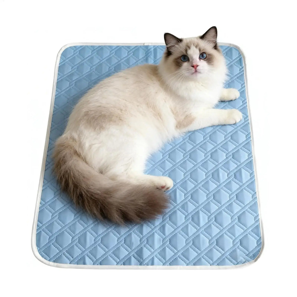 Pet Cooling Mat for Dogs & Cats – Summer Ice Pad Bed