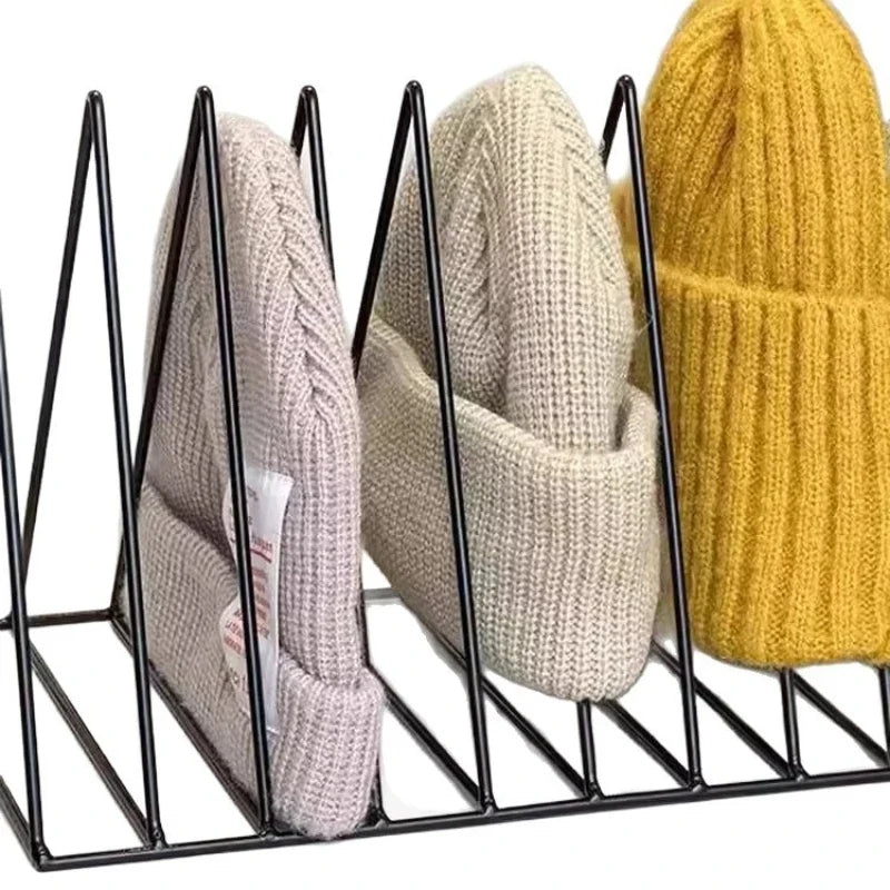 Metal Hat Organizer – Multi-Tier Freestanding Cap Storage Rack