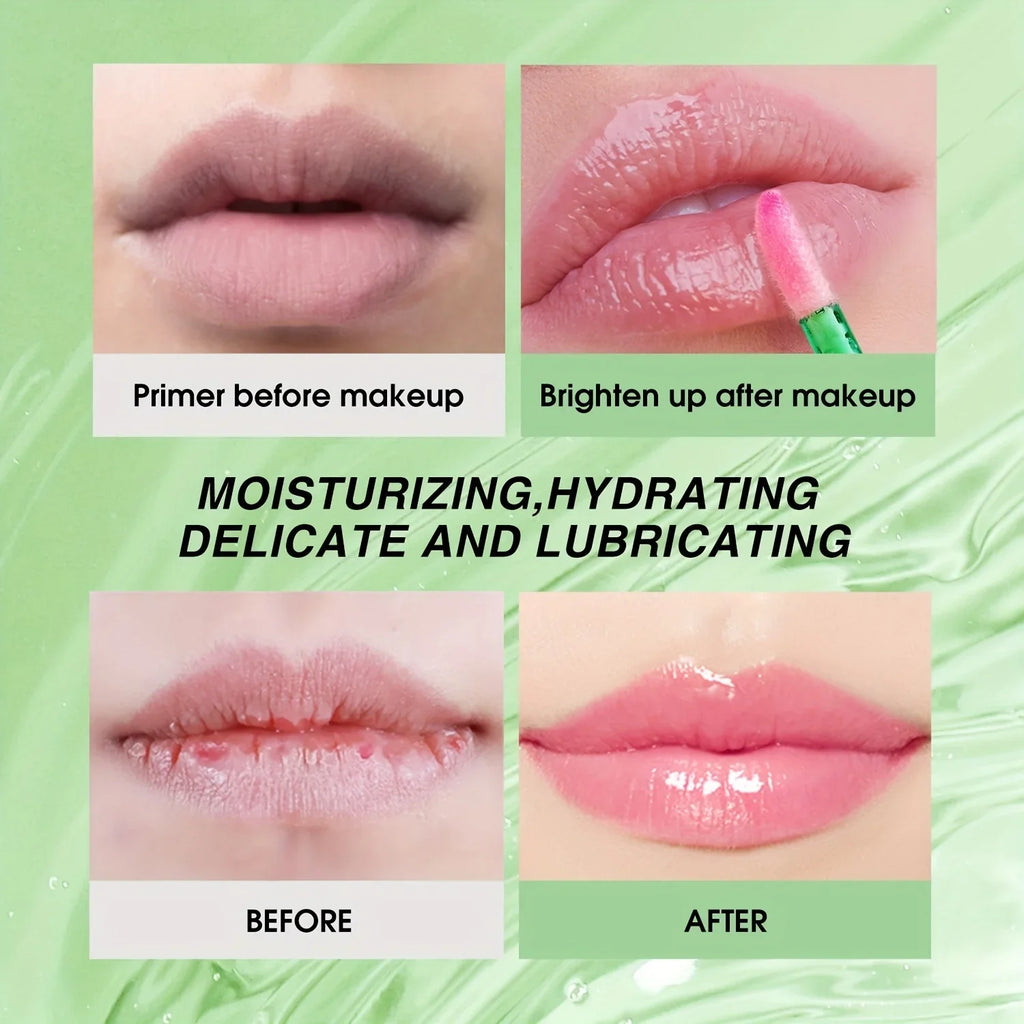 Aloe Vera Moisturizing Lip Oil – Hydrating Tinted Lip Gloss