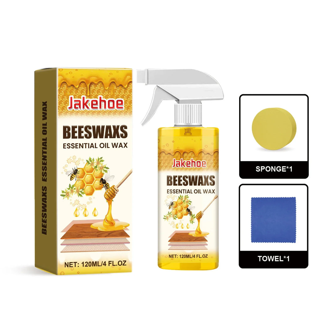 Beeswax Furniture Polish Spray – Wood Care & Waterproof Protection