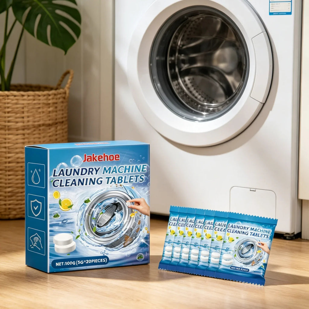 Jakehoe Washing Machine Cleaning Tablets – 20 Pack Deep Clean