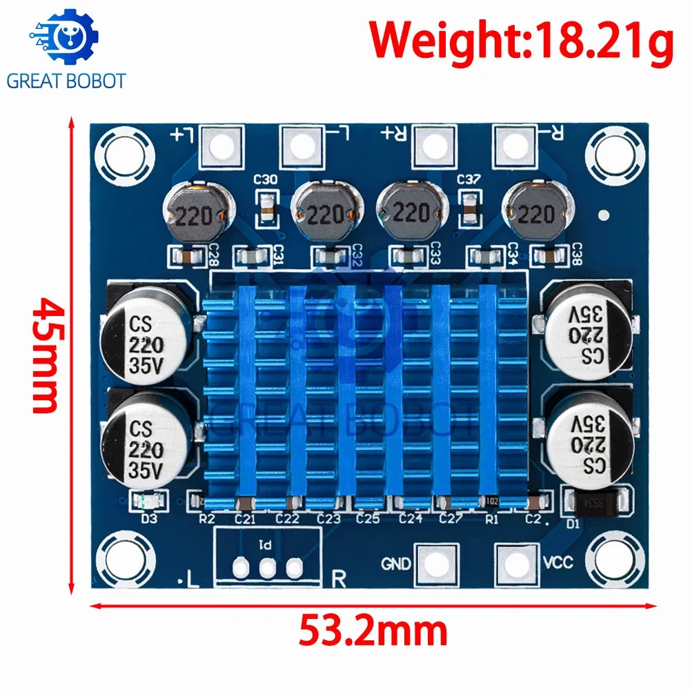 TPA3110 Stereo Audio Amplifier Board 30W+30W | Arduino DIY