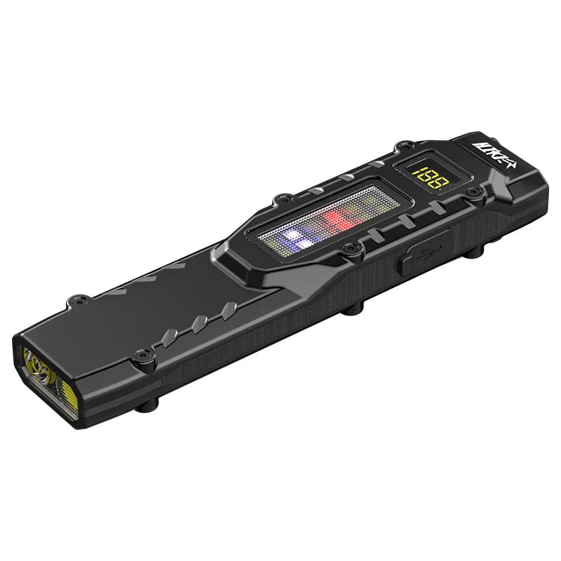 SHINEKNOT 1300LM Tactical EDC Flashlight | Magnetic Side Light