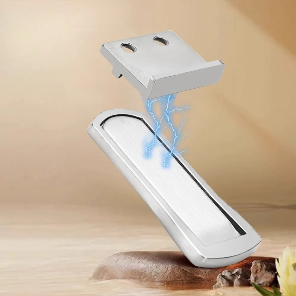 Ultra-Thin Invisible Door Catch for Narrow Frame Glass Doors