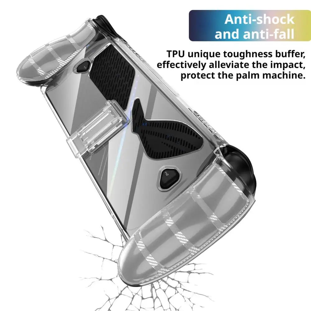 TPU Clear Case for ROG Ally X – Shockproof + Kickstand