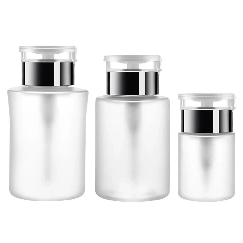 Empty Pump Dispenser Bottle for Nail Polish Remover | 60–250ml
