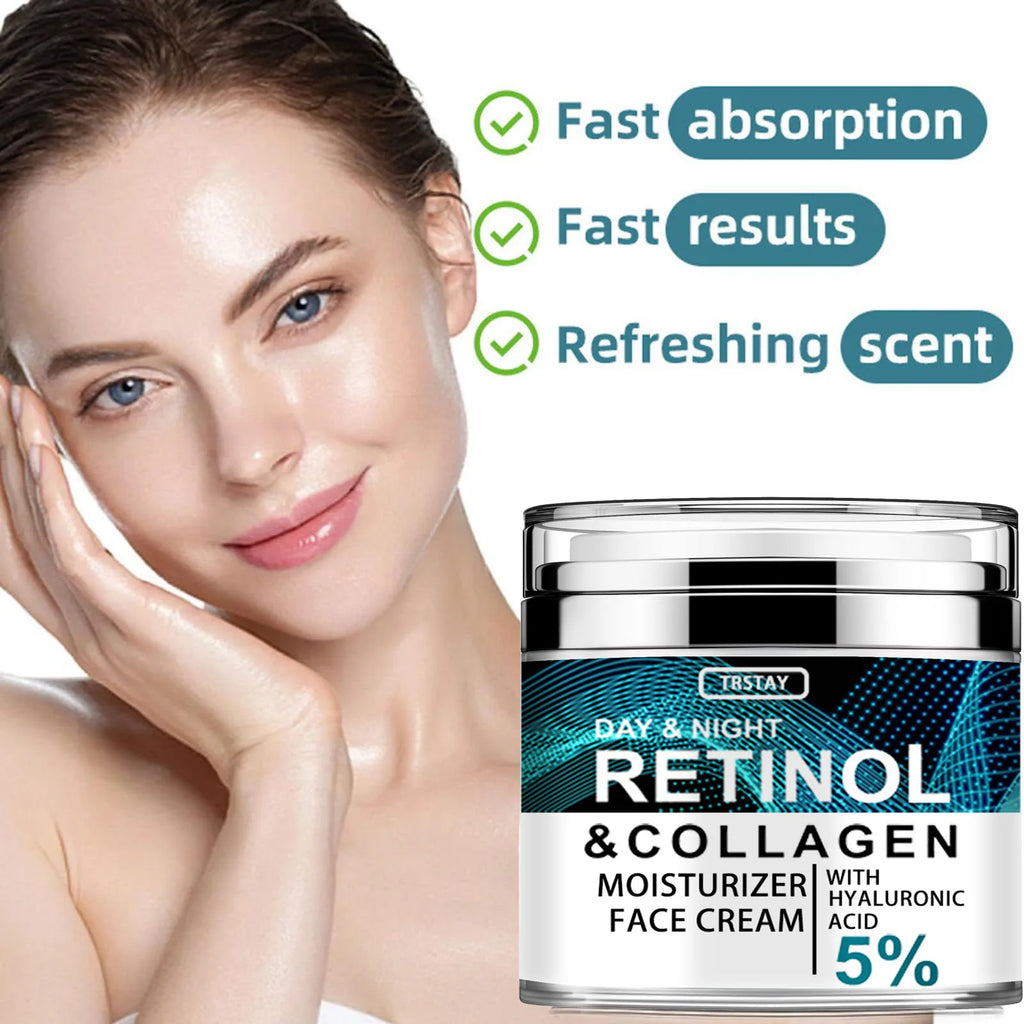 Collagen Retinol Hyaluronic Acid Cream Face