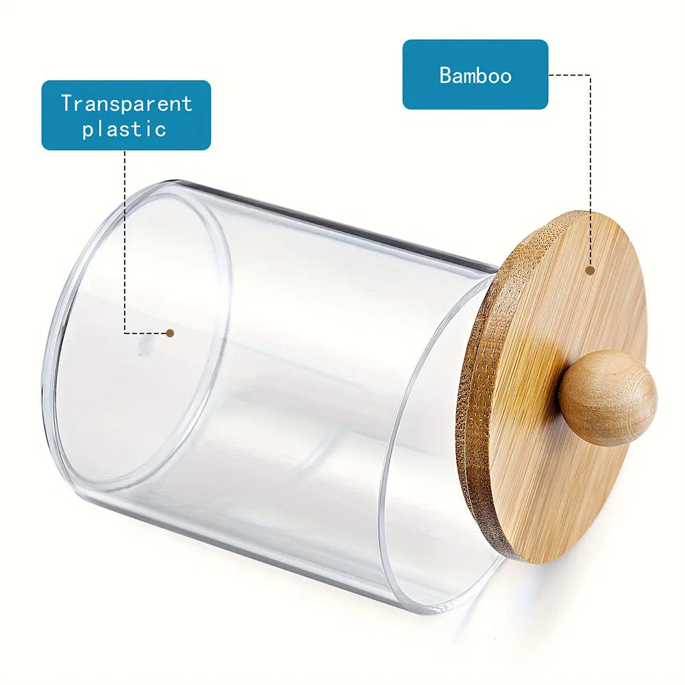 Multi-functional Organizer Holder Dispenser Bathroom Swab Round Pads