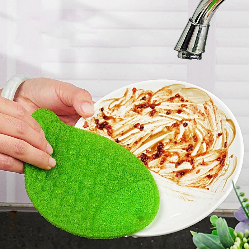 Colorful Fish Pattern Kitchen Dishcloths Non-stick Bubble Dish Towels