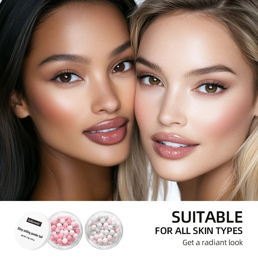 Pearl Ball Setting Powder – Matte, Oil-Control & Translucent