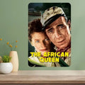 African Queen Classic Movie Metal Poster Sign – Vintage Wall Art