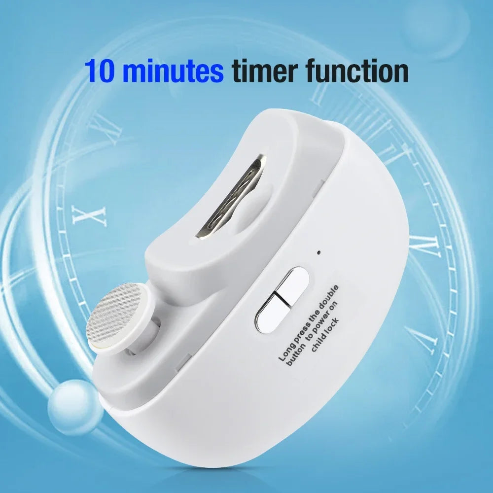 AFDEAL Electric Nail Trimmer – 2-Speed Baby & Adult Grinder